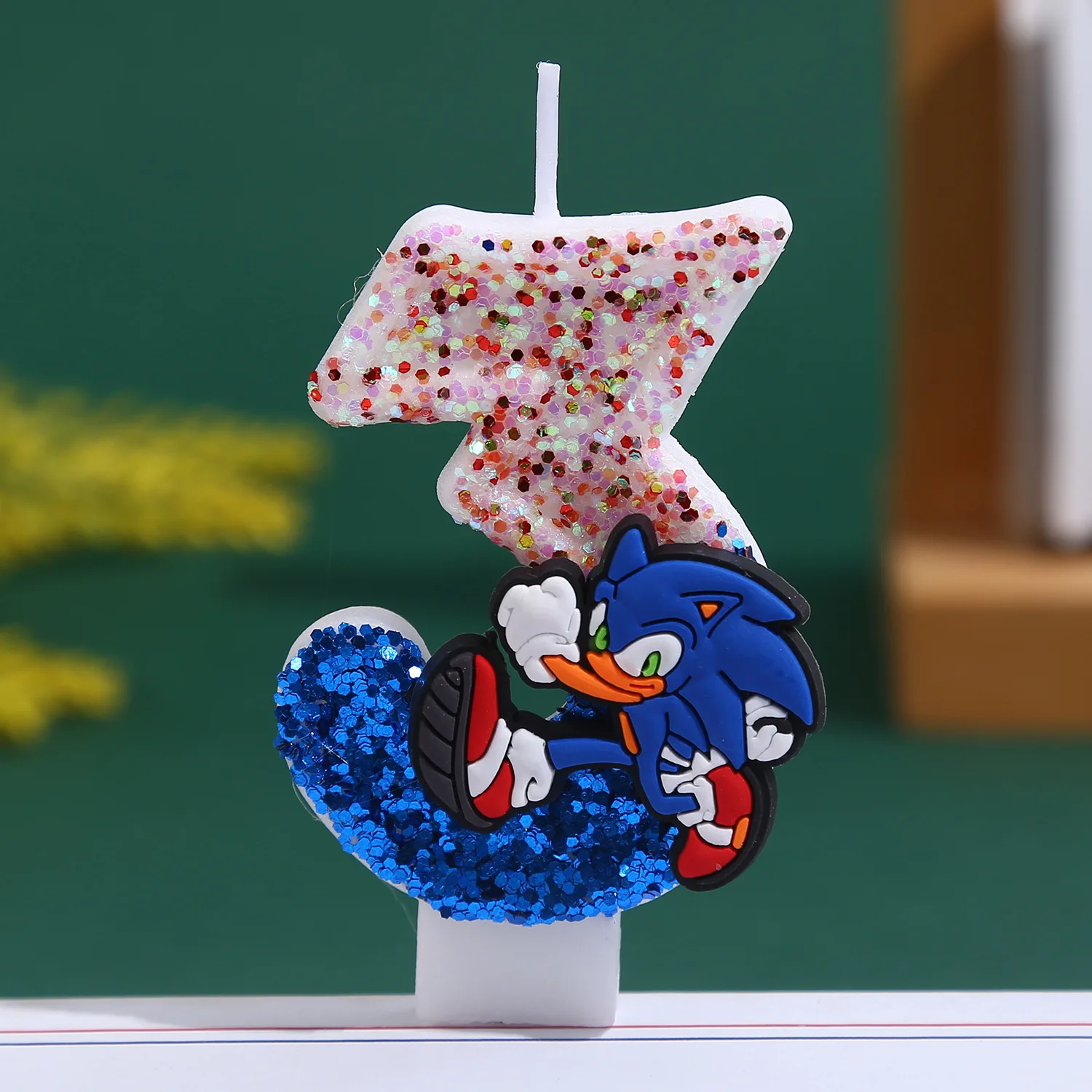 Синяя свеча-цифра 0-9 для торт – обзор и цена Your Candle Supplies