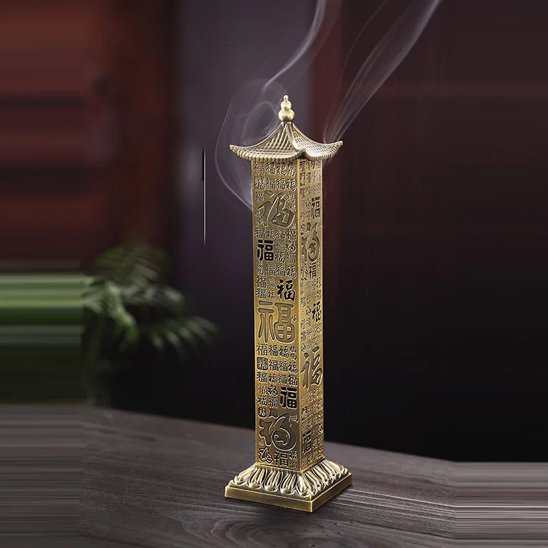 Y имитация бронзы, курильница  – обзор и цена Zen Candle Supplies