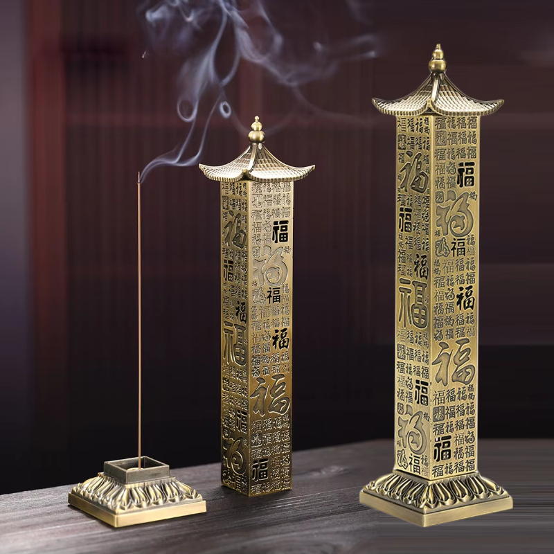 Y имитация бронзы, курильница  – обзор и цена Zen Candle Supplies