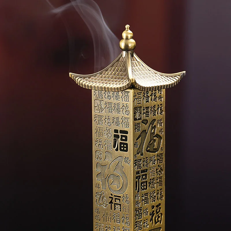 Y имитация бронзы, курильница  – обзор и цена Zen Candle Supplies